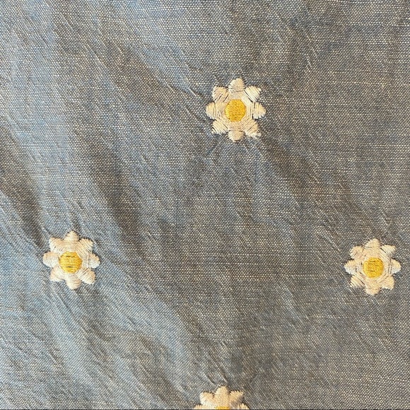 Gymboree Girl’s Embroidered Chambray Dress - Picture 5 of 6